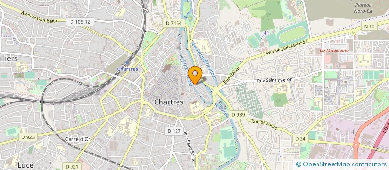 localisation de l'entreprise CLEAN HOTEL à CHARTRES