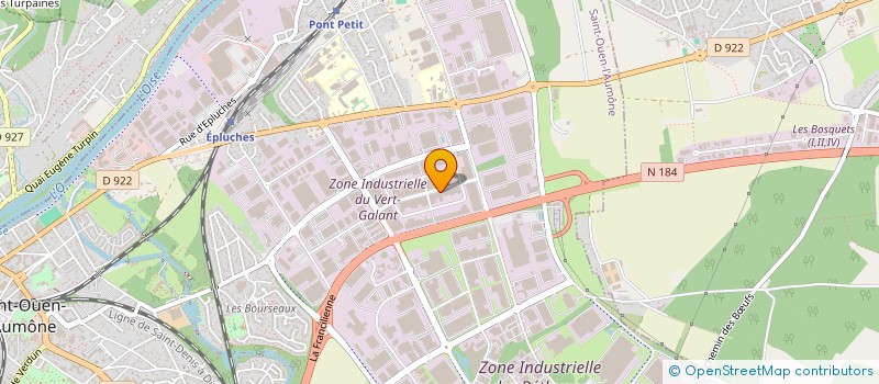 localisation de l'entreprise CLEAN INDUSTRIES  SAINT-OUEN-L'AUMONE