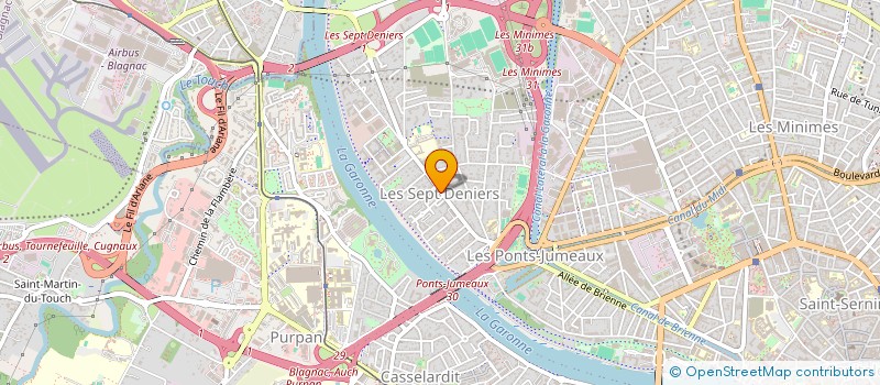 localisation de l'entreprise CLEAN INVEST à TOULOUSE