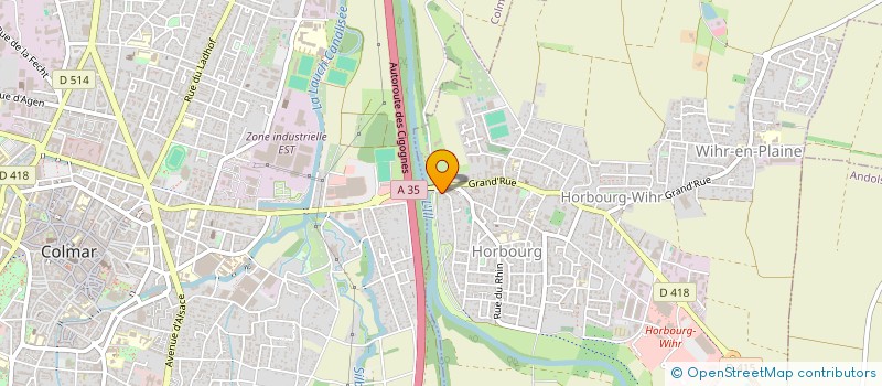 localisation de l'entreprise CLEAN'IT  HORBOURG-WIHR