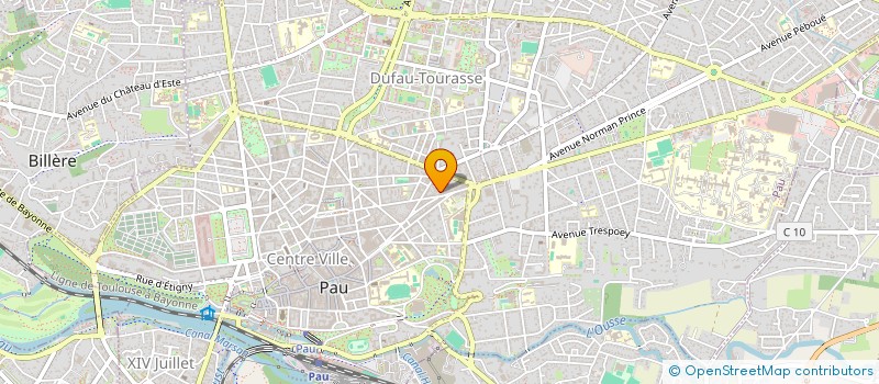 localisation de l'entreprise CLEAN'NELL à PAU