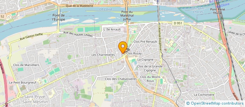 localisation de l'entreprise CLEAN NET NETTOYAGE à ORLEANS