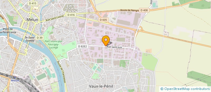 localisation de l'entreprise CLEAN NET SERVICES ER ENVIRONNEMENT à VAUX-LE-PENIL