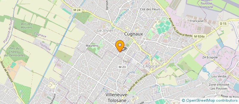 localisation de l'entreprise CLEAN'NETT  CUGNAUX