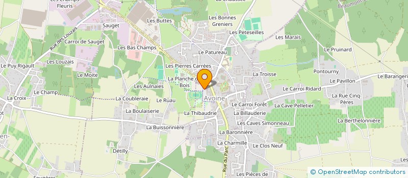 localisation de l'entreprise CLEAN NETTOYAGE  AVOINE