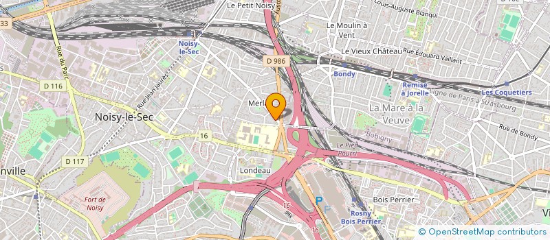 localisation de l'entreprise CLEAN ON à NOISY-LE-SEC