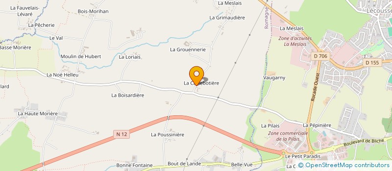 localisation de l'entreprise CLEAN PANNEAUX SOLAIRES, STE EN LIQUIDATION  ROMAGNE