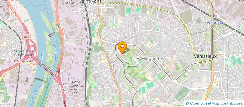 localisation de l'entreprise CLEAN PANTHER SAS  VENISSIEUX