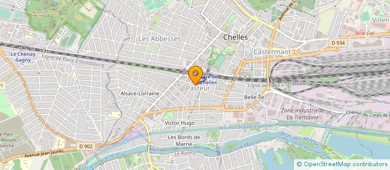 localisation de l'entreprise CLEAN PARISIEN à CHELLES