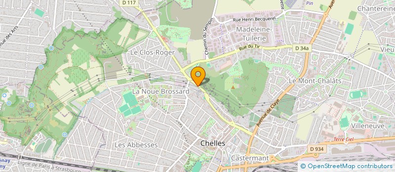 localisation de l'entreprise CLEAN PHARMA à CHELLES