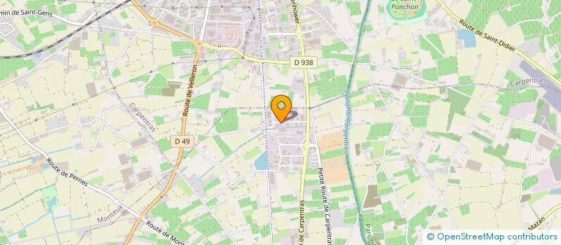 localisation de l'entreprise CLEAN POOL à PERNES-LES-FONTAINES