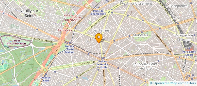 localisation de l'entreprise CLEAN PRESSING ACACIAS à PARIS