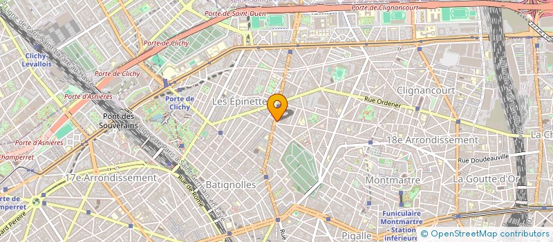 localisation de l'entreprise CLEAN PRESSING SAINT-OUEN  PARIS