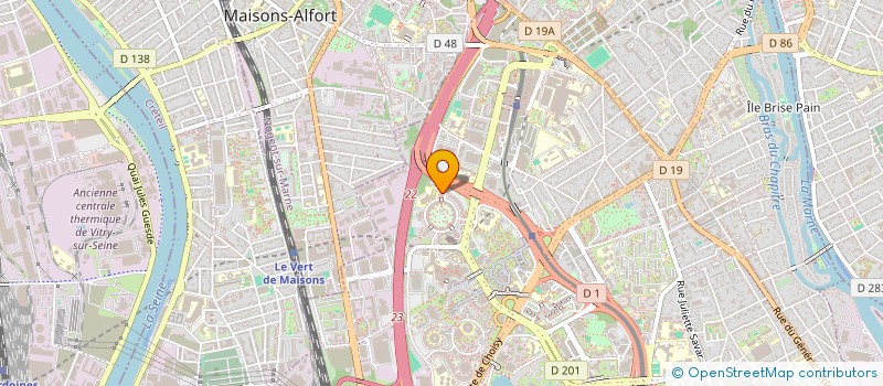 localisation de l'entreprise CLEAN'PRO à CRETEIL