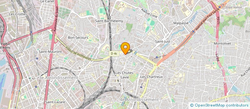 localisation de l'entreprise CLEAN PRO à MARSEILLE 4EME
