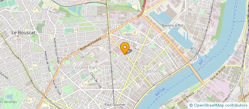 localisation de l'entreprise CLEAN PRO FAST à BORDEAUX