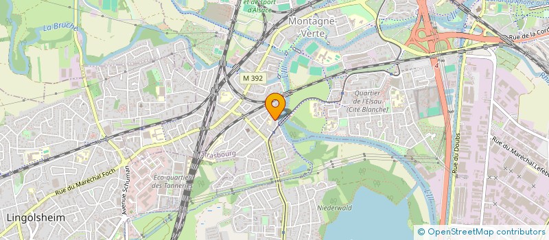 localisation de l'entreprise CLEAN & PRO MULTISERVICES à STRASBOURG