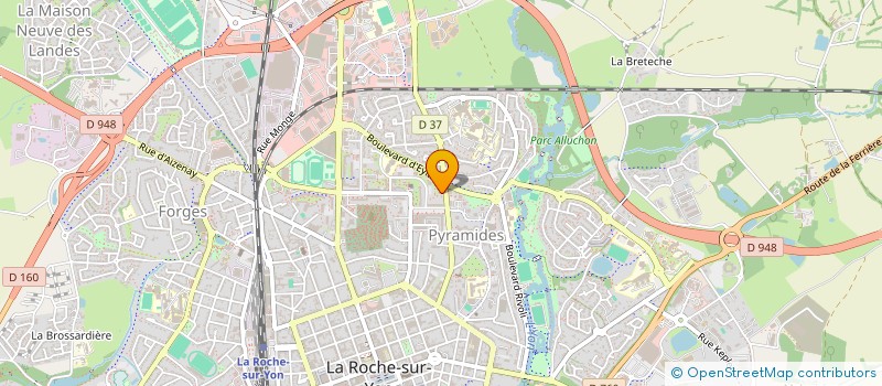localisation de l'entreprise CLEAN PRODUCT à LA ROCHE-SUR-YON