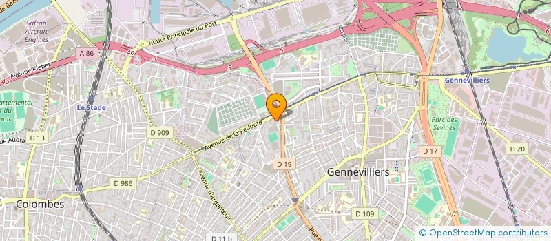 localisation de l'entreprise CLEAN PROPRETE MULTISERVICES  ASNIERES-SUR-SEINE