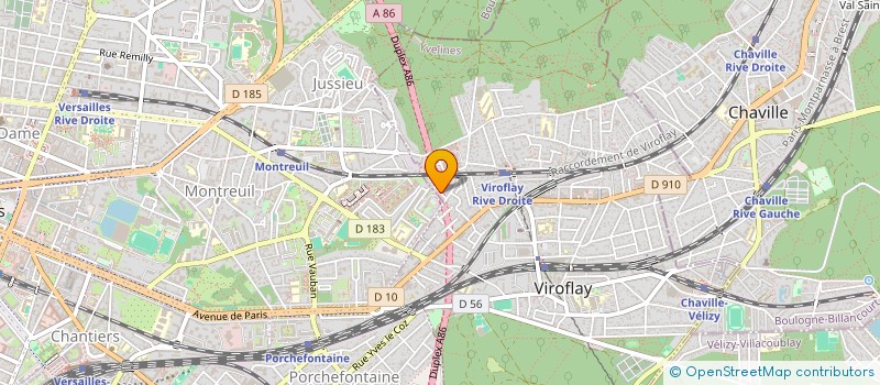 localisation de l'entreprise CLEAN&PROTECH à LES MUREAUX