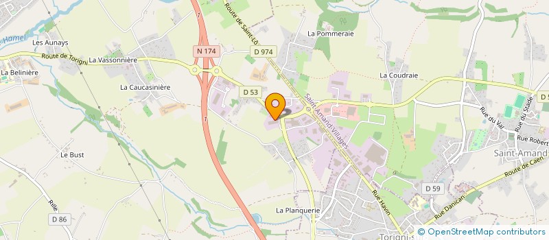 localisation de l'entreprise CLEAN'R  CONDE-SUR-VIRE