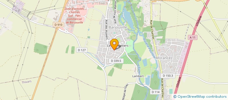 localisation de l'entreprise CLEAN RENOV à BARJOUVILLE
