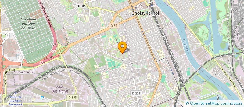 localisation de l'entreprise CLEAN RENOV SERVICE & CO  THIAIS