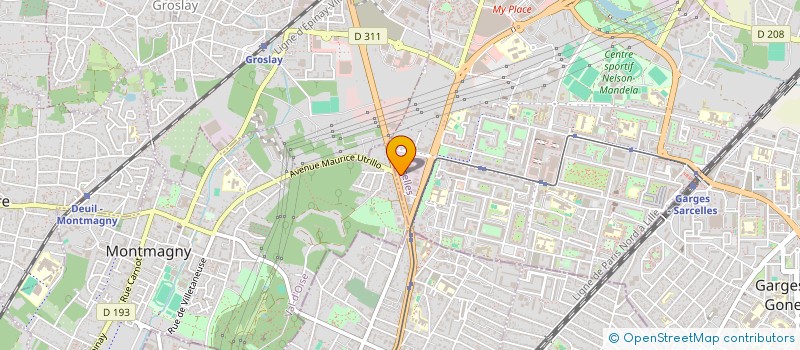 localisation de l'entreprise CLEAN'S CARS à SARCELLES
