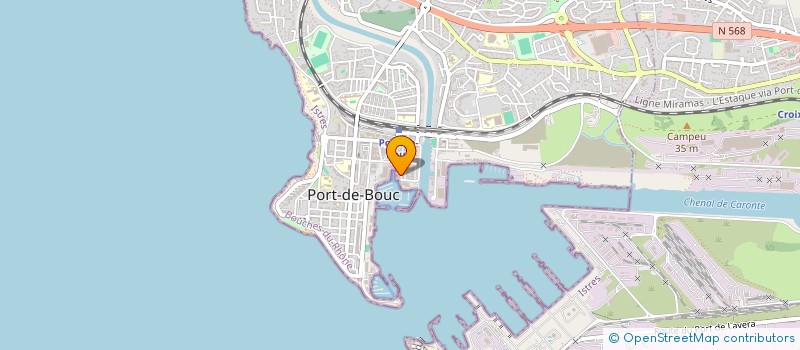 localisation de l'entreprise CLEAN'SEA ECO  PORT DE BOUC