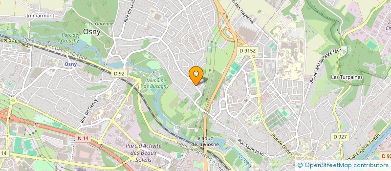 localisation de l'entreprise CLEAN & SEAT  OSNY