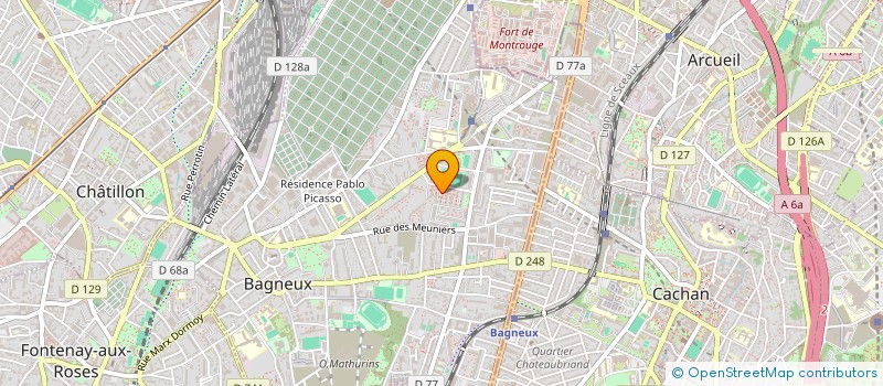 localisation de l'entreprise CLEAN SERVICE à BAGNEUX