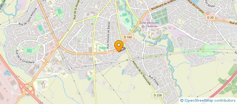 localisation de l'entreprise CLEAN SERVICE BIO à CHOLET