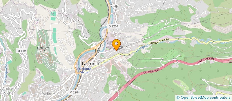 localisation de l'entreprise CLEAN SERVICE SARL à LA TRINITE
