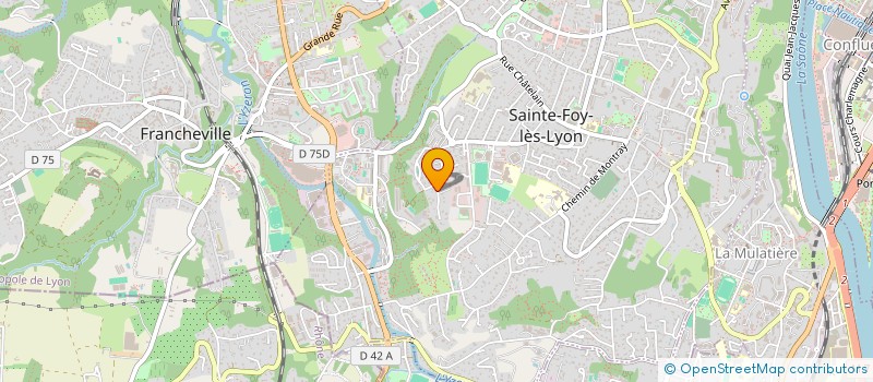 localisation de l'entreprise CLEAN SERVICE VALENCE  SAINTE-FOY-LES-LYON