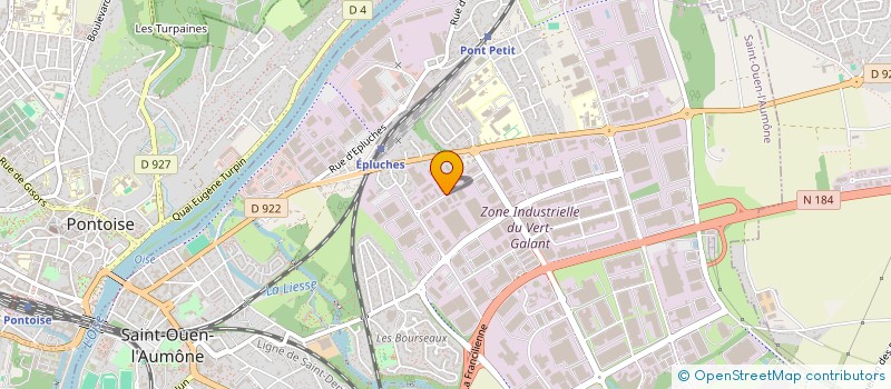 localisation de l'entreprise CLEAN SERVICE - WASH MOQUETTE à SAINT-OUEN-L'AUMONE