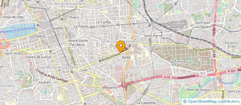 localisation de l'entreprise CLEAN SERVICES à MARSEILLE