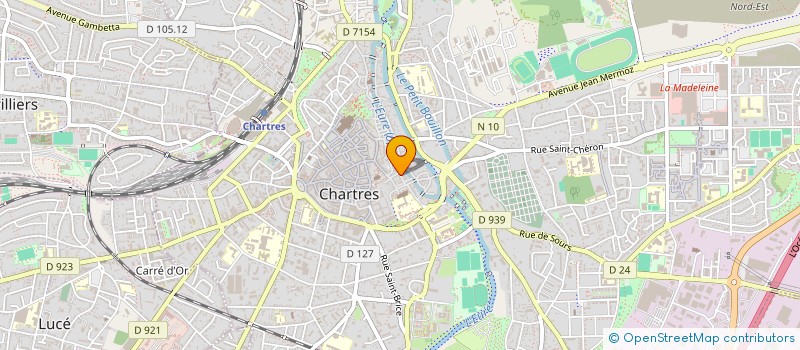 localisation de l'entreprise CLEAN SERVICES à CHARTRES
