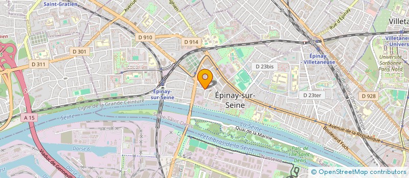 localisation de l'entreprise CLEAN SERVICES à EPINAY-SUR-SEINE