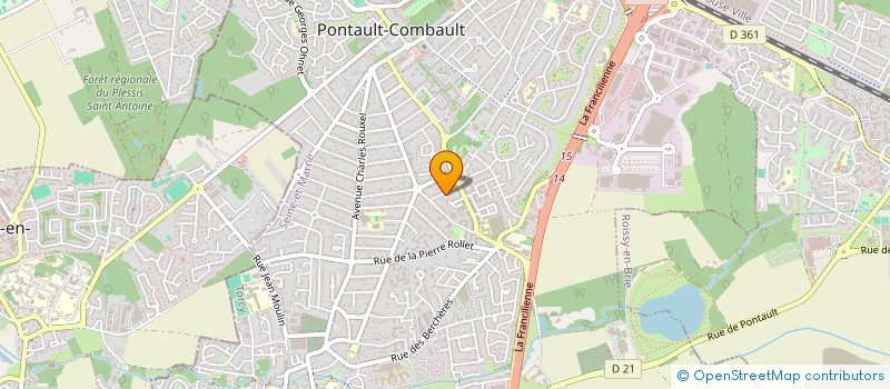 localisation de l'entreprise CLEAN SERVICES ADEQUATE à PONTAULT-COMBAULT