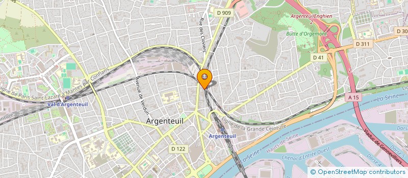 localisation de l'entreprise CLEAN SERVICES ILE DE FRANCE  SANNOIS