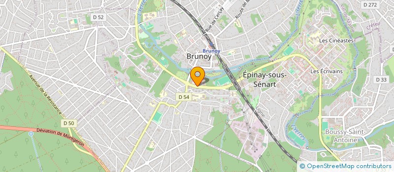 localisation de l'entreprise CLEAN SERVICES PLUS à BRUNOY