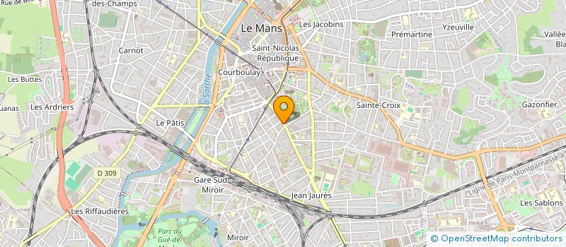 localisation de l'entreprise CLEAN&SHOP  LE MANS