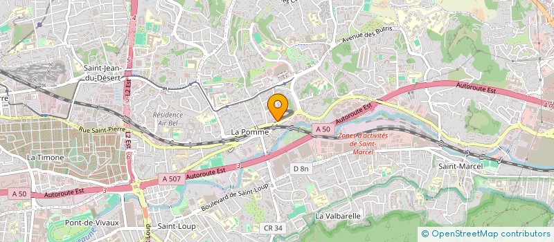 localisation de l'entreprise CLEAN SOL NETTOYAGE à MARSEILLE