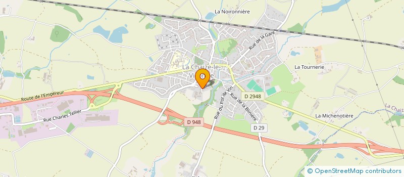 localisation de l'entreprise CLEAN SOLUTION SERVICES à LA CHAIZE-LE-VICOMTE