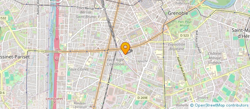 localisation de l'entreprise CLEAN'SONIC  GRENOBLE