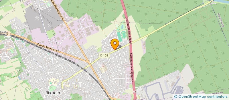 localisation de l'entreprise CLEAN STREET SARL à RIXHEIM