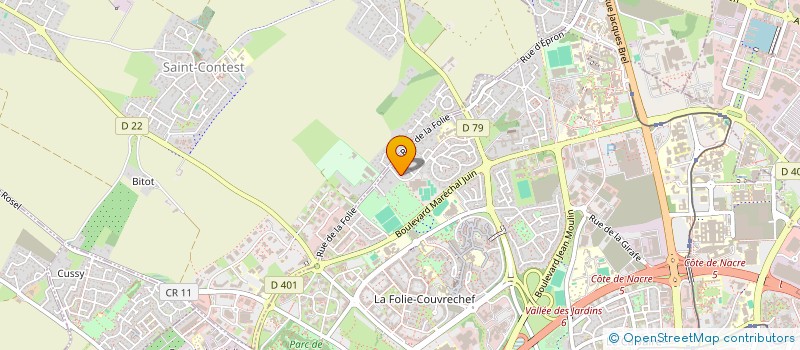 localisation de l'entreprise CLEAN TES SHOES à CAEN