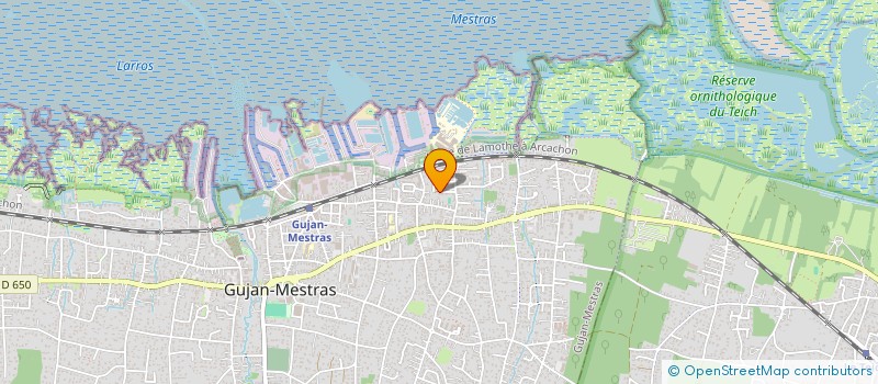 localisation de l'entreprise CLEAN TOITURE  GUJAN-MESTRAS