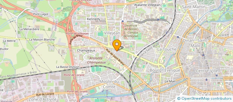 localisation de l'entreprise CLEAN TONIC  RENNES