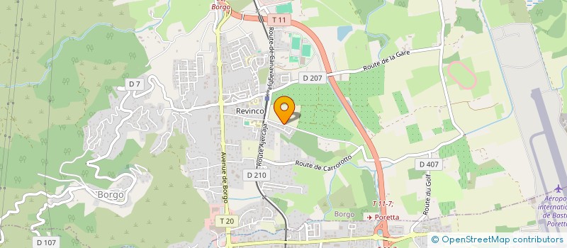 localisation de l'entreprise CLEAN TOUS SERVICES à BORGO